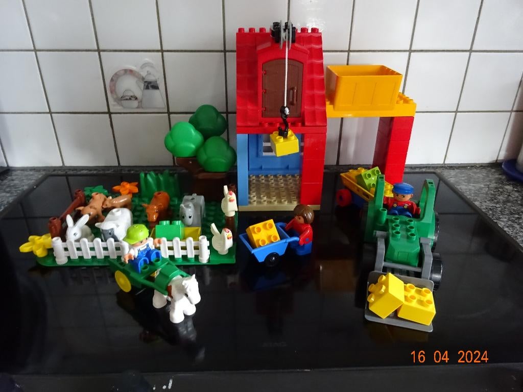 Duplo, leuke boerderij met vele dieren, losplaats, boer....., Ophalen of Verzenden, Duplo