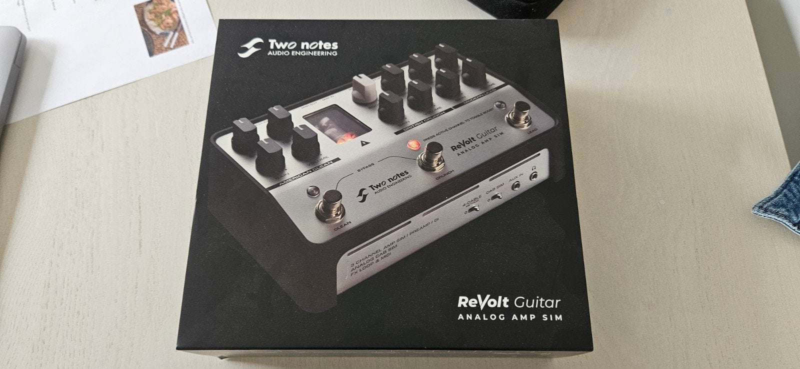Two Notes ReVolt guitar, Muziek en Instrumenten, Ophalen of Verzenden, Nieuw, Overige typen