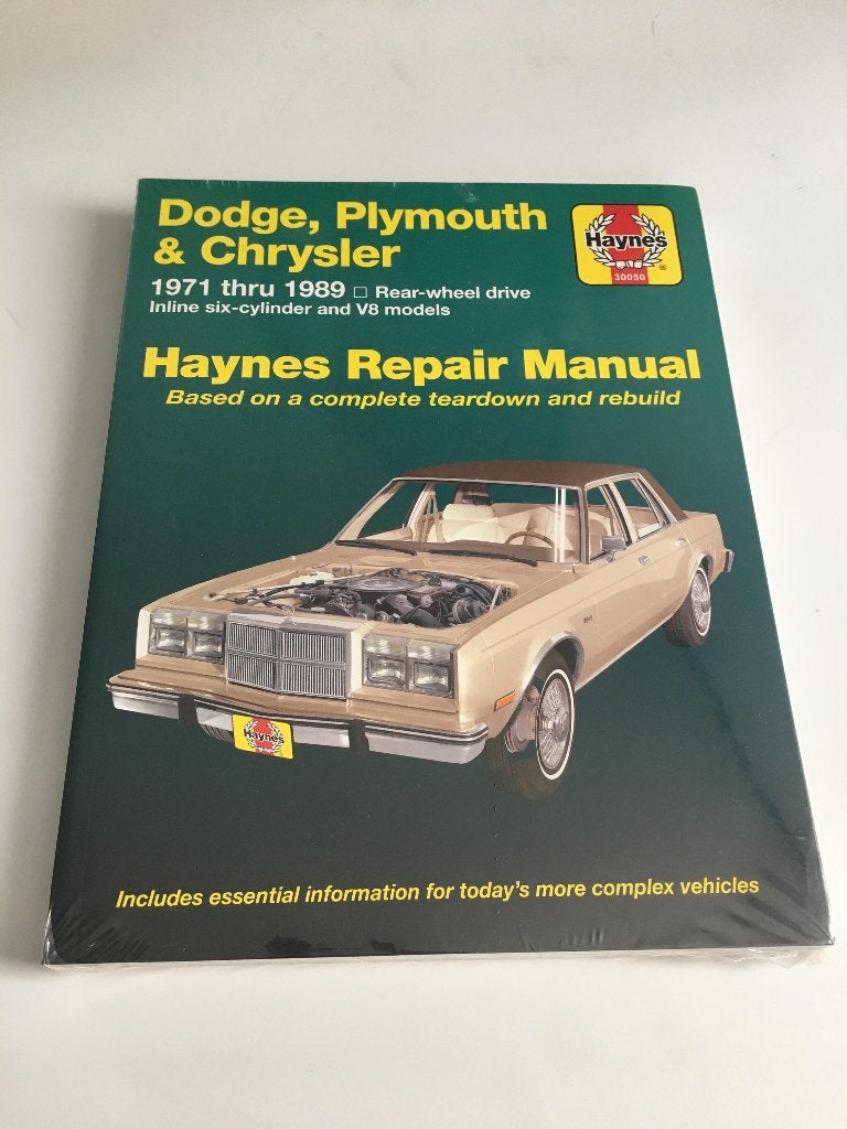Te koop werkplaatsboek haynes Dodge plymouth chrysler, Auto-onderdelen, Ophalen of Verzenden, Nieuw, Chrysler