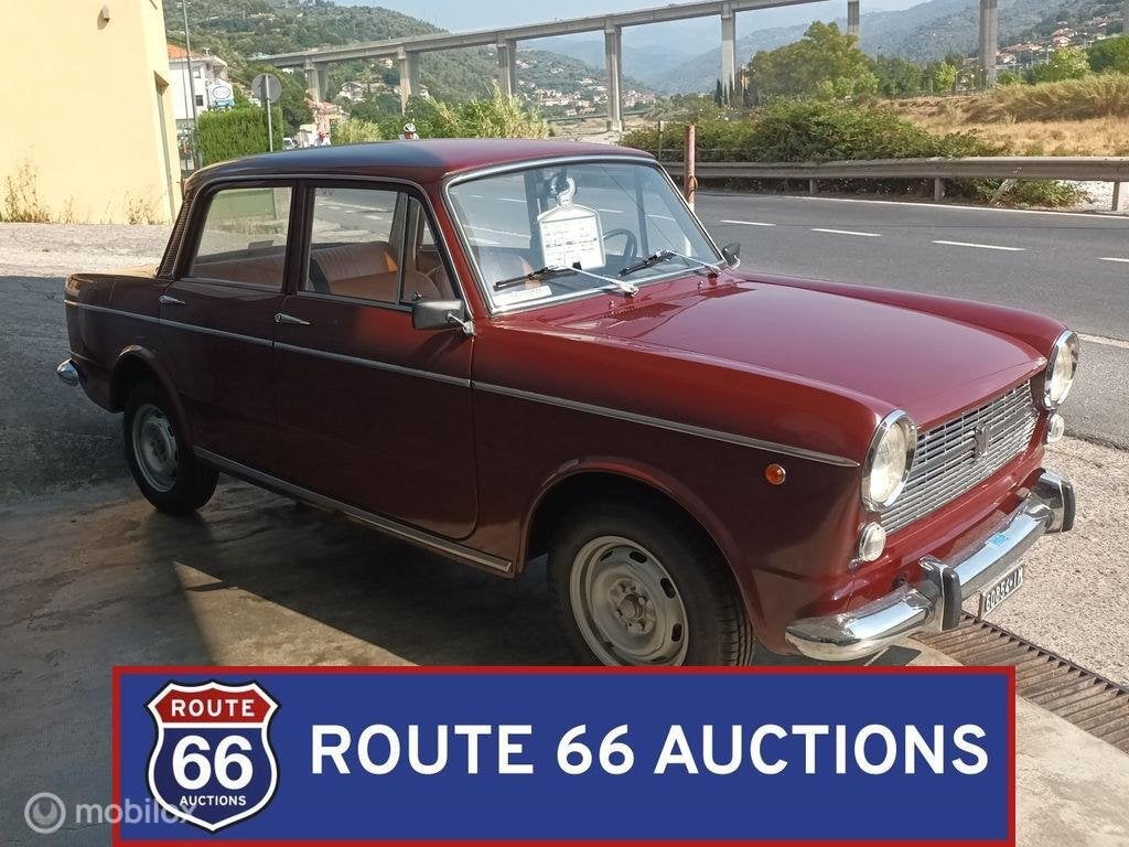 Fiat 1100 R | 1967 | Route 66 Auctions, Achat, Entreprise, Boîte manuelle, Autre carrosserie