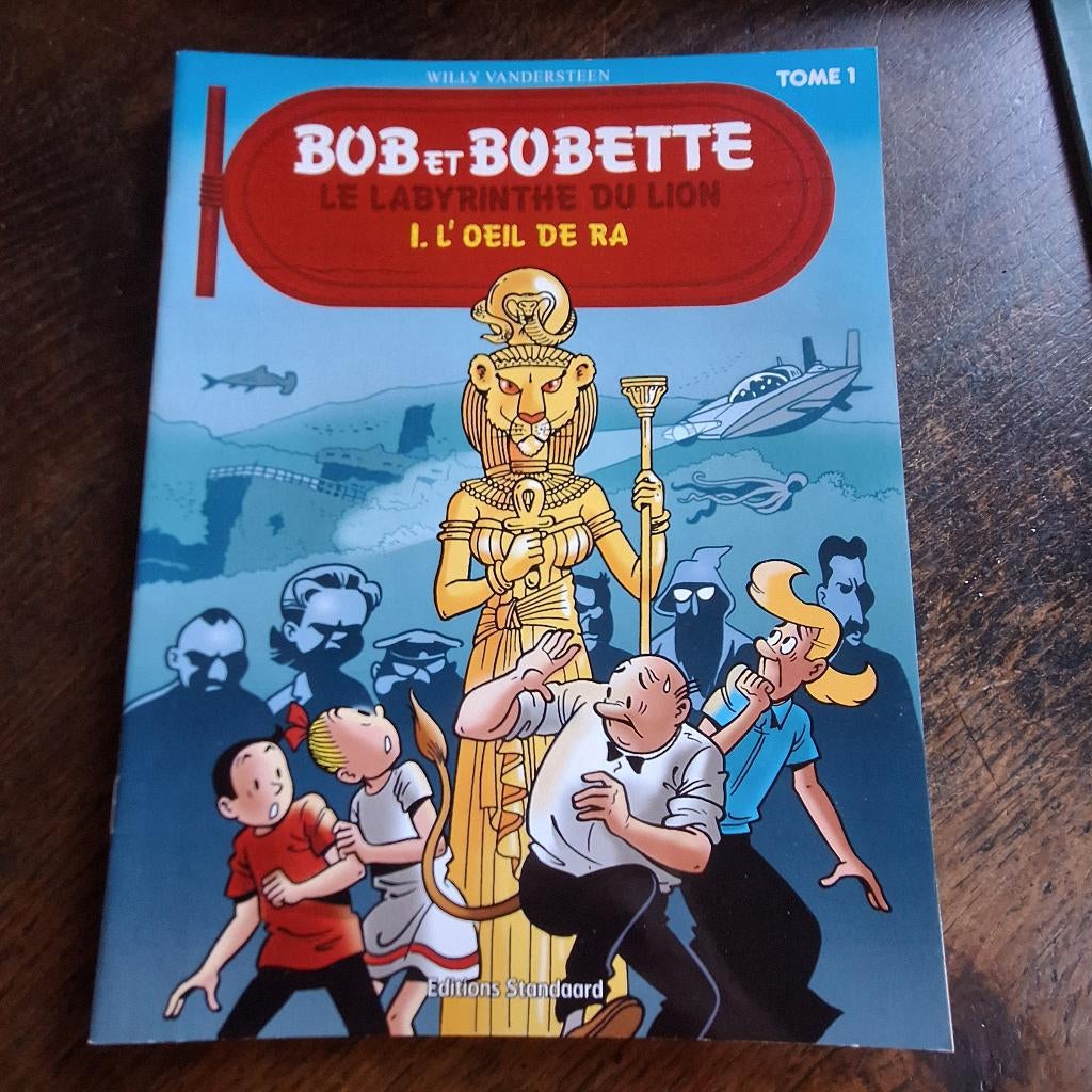le labyrinthe du lion t1-2-3 bob et bobette delhaize, Plusieurs BD, LUC MORJAEU, Comme neuf, Envoi