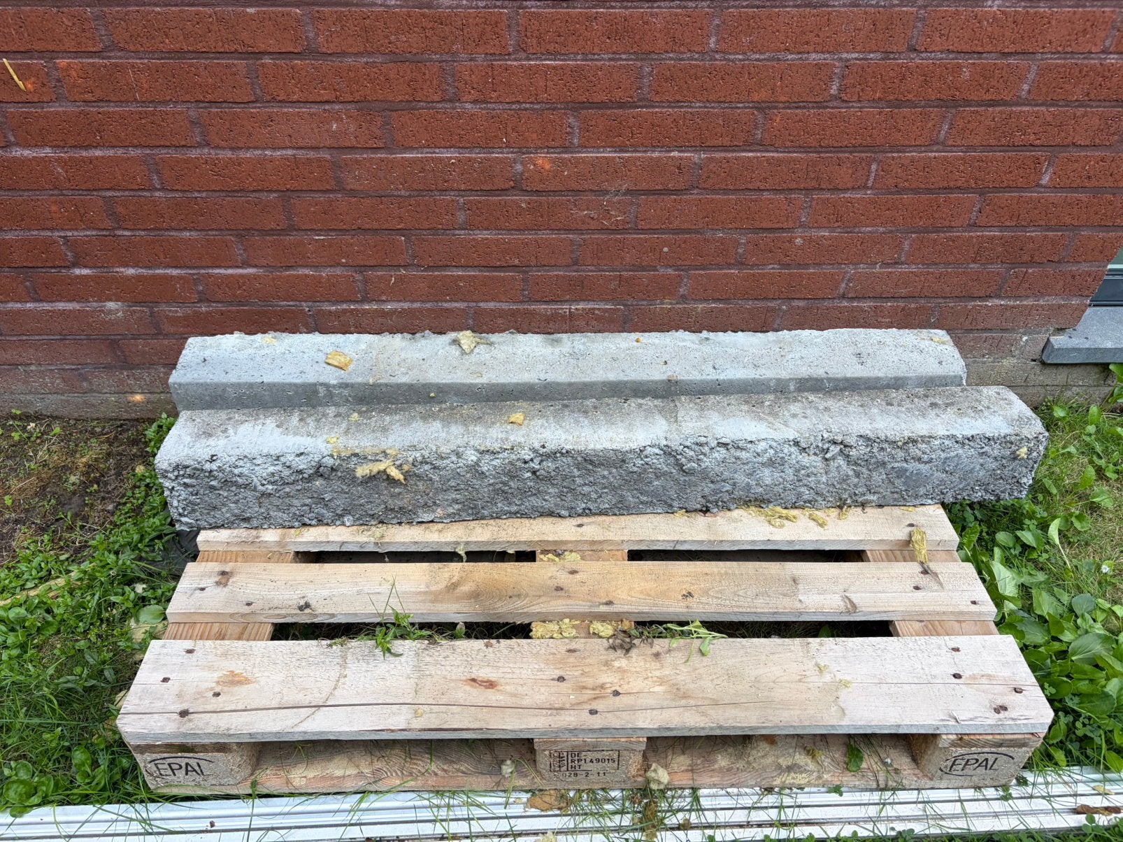 Beton ballast zonnepanelen, Tuin en Terras, Bielzen en Borduren, Ophalen, Zo goed als nieuw, Beton