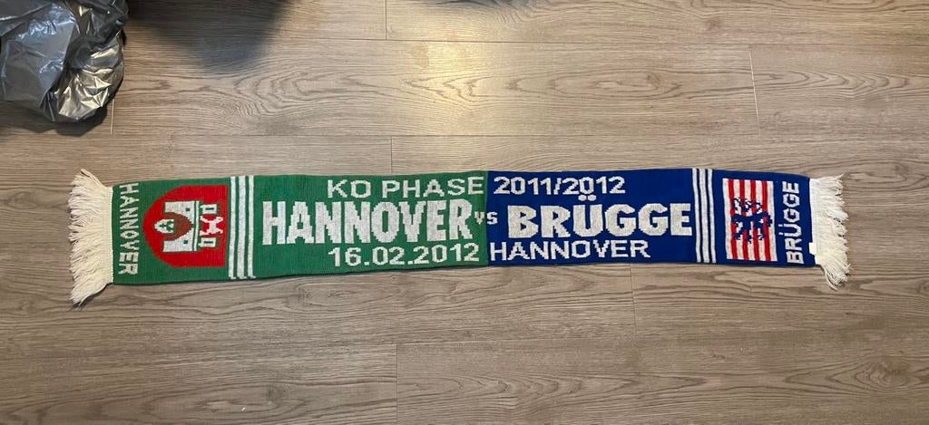 Voetbalsjaal club brugge - hannover 2012, Verzamelen, Ophalen of Verzenden