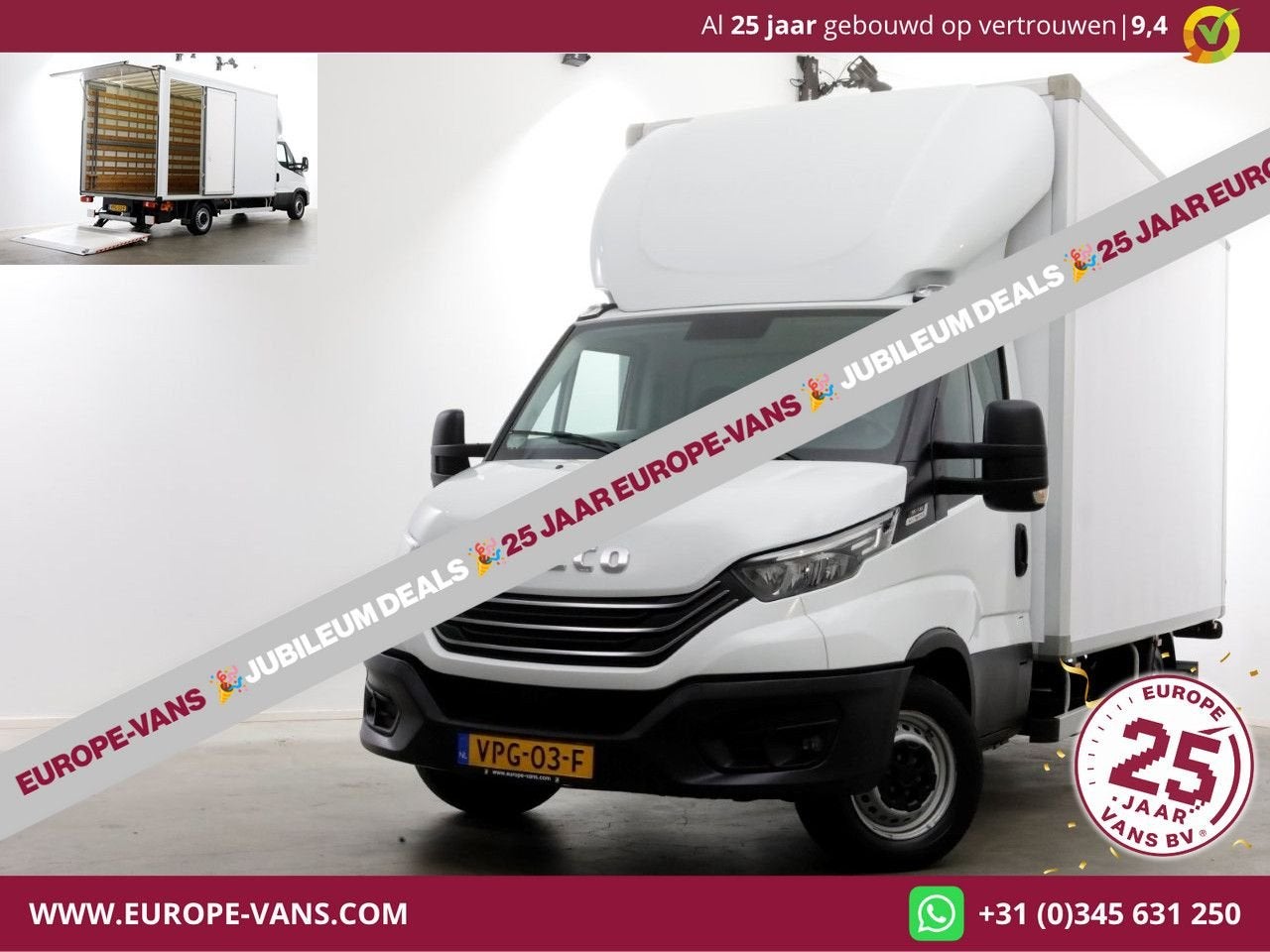 Iveco Daily 35S14 136pk HiMatic Automaat Bakwagen met laadkl, Achat, Entreprise, Iveco, Carnet d'entretien