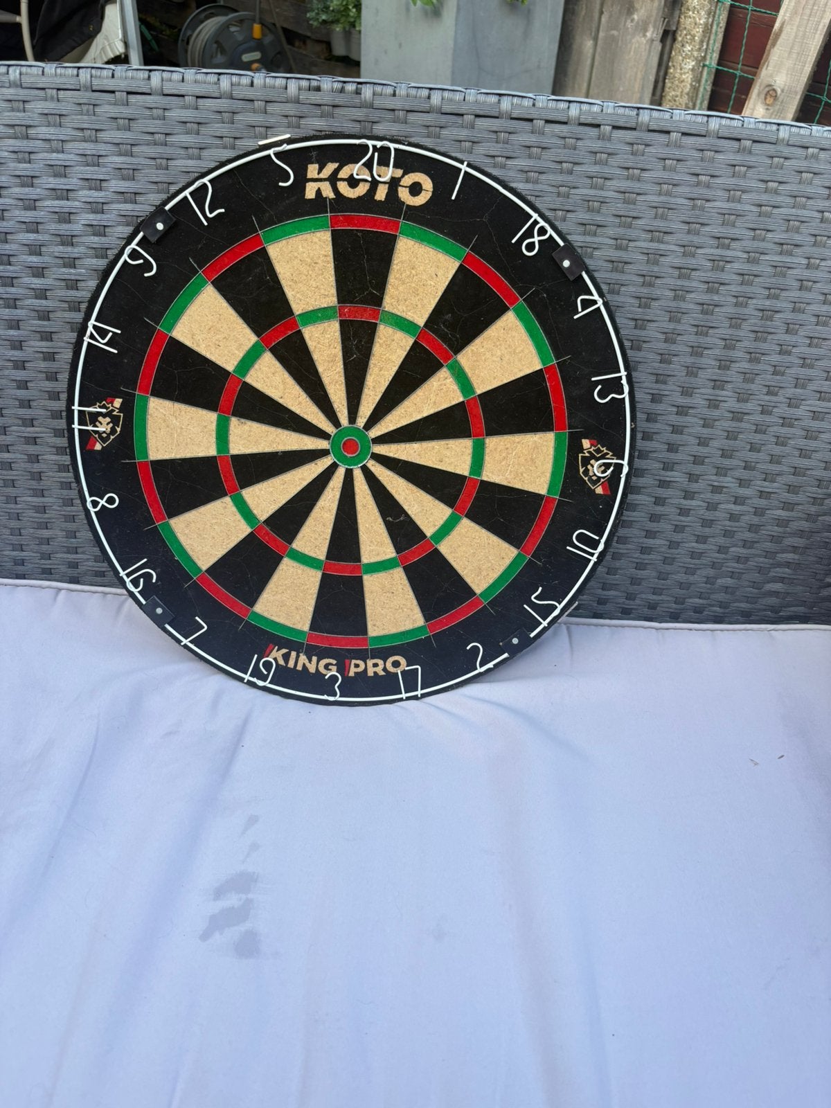 Koto dartsbord, Ophalen, Zo goed als nieuw
