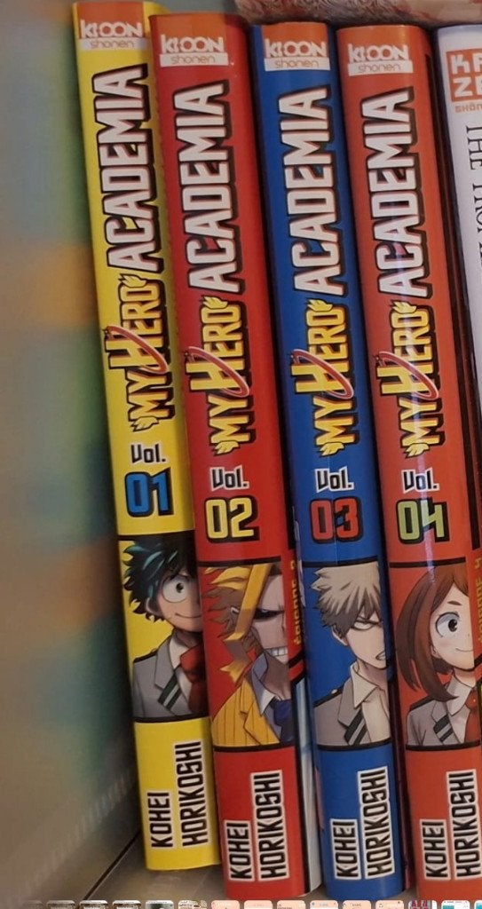 livre manga My hero academia, Livres, Plusieurs BD, Enlèvement, Utilisé