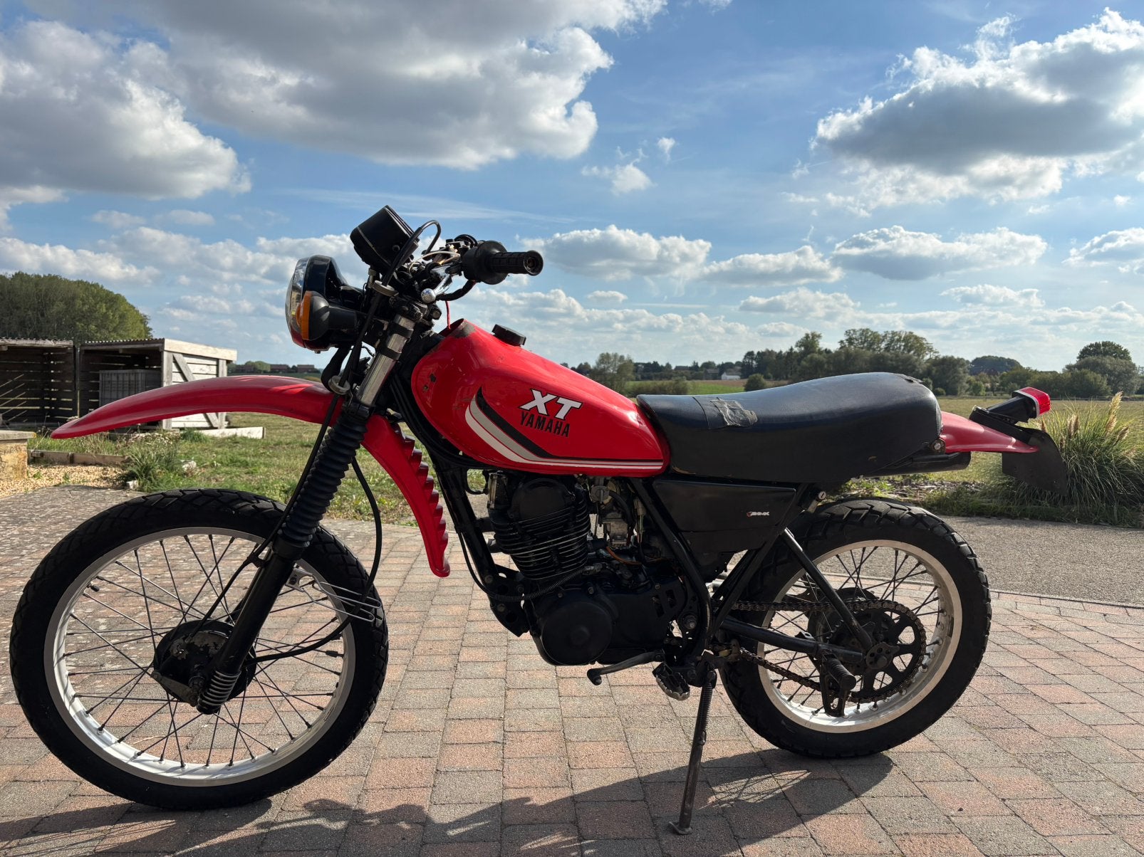 Yamaha xt250, Motoren, Ophalen, Gebruikt