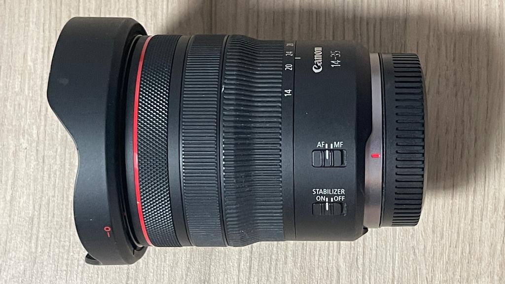 Canon RF 14-35mm F/4 L IS USM, Enlèvement ou Envoi, Comme neuf, Objectif grand angle, Zoom