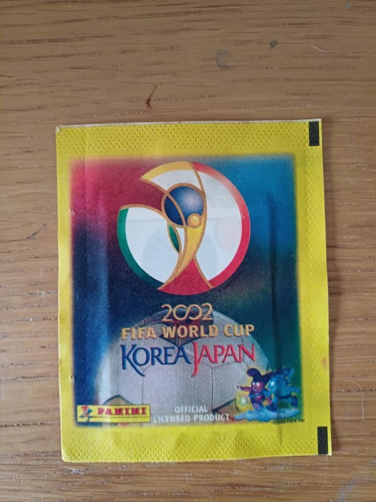 Panini WC 2002 Korea Japan zakje/pochette Brasil version, Verzamelen, Ophalen of Verzenden