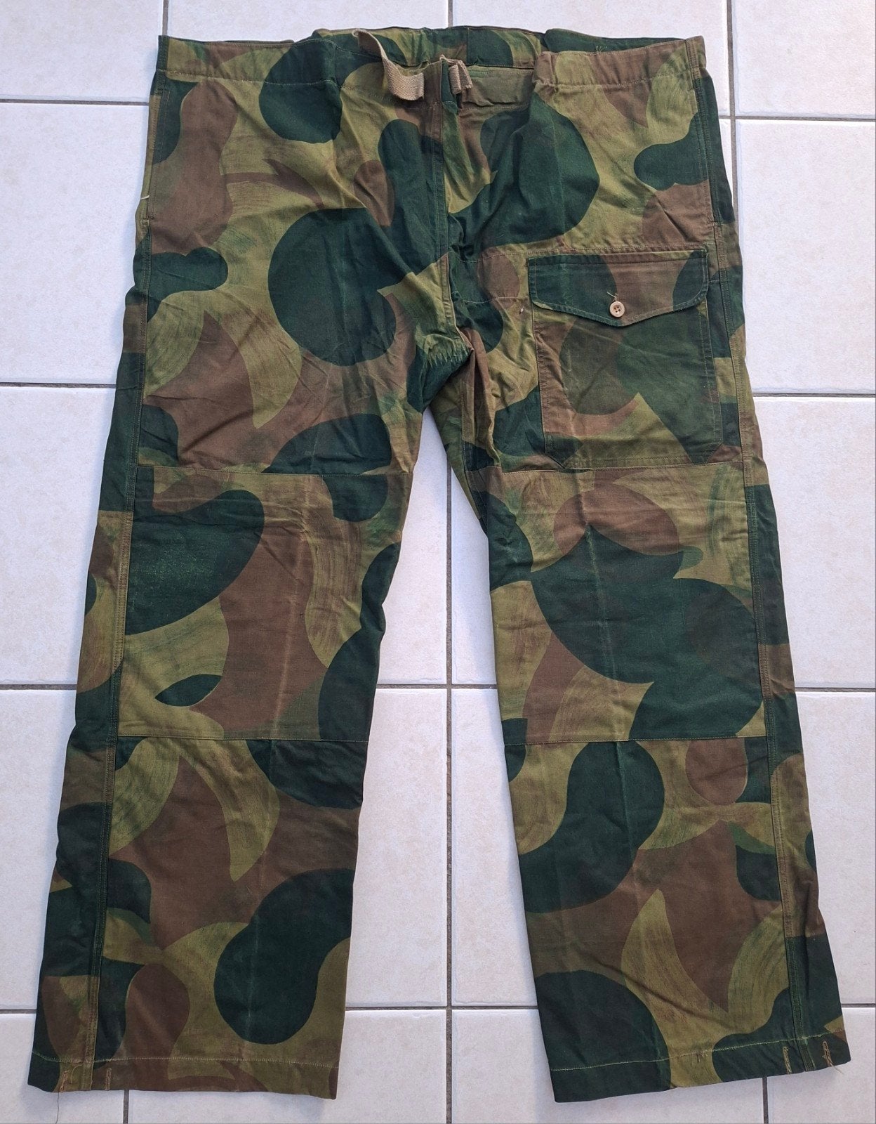 Pantalon de camouflage ABL 1953 Corée BUNC, Collections, Objets militaires | Général, Enlèvement ou Envoi