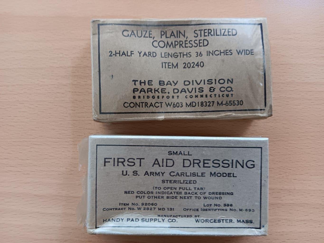us ww2 bandages, Ophalen of Verzenden