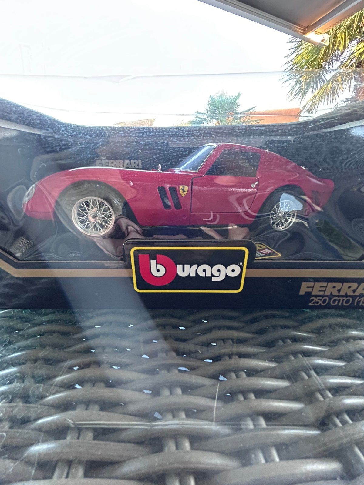Burago Ferrari 250 GTO 1/18 (1962), Hobby en Vrije tijd, Ophalen, Zo goed als nieuw, Auto, Burago