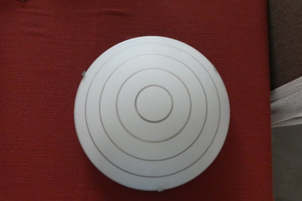 plafondlamp, Huis en Inrichting, Ophalen, Gebruikt, Modern, Wit