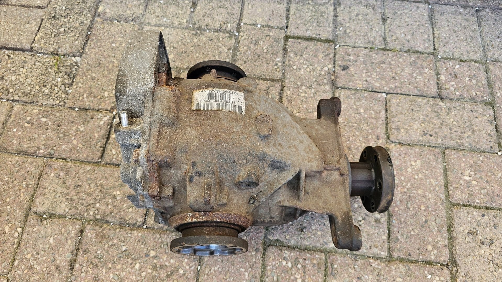 Cardan differentieel achterzijde Aut.  3.64 BMW X5 E53 33101, Auto-onderdelen, Gebruikt, -, Ophalen of Verzenden, -