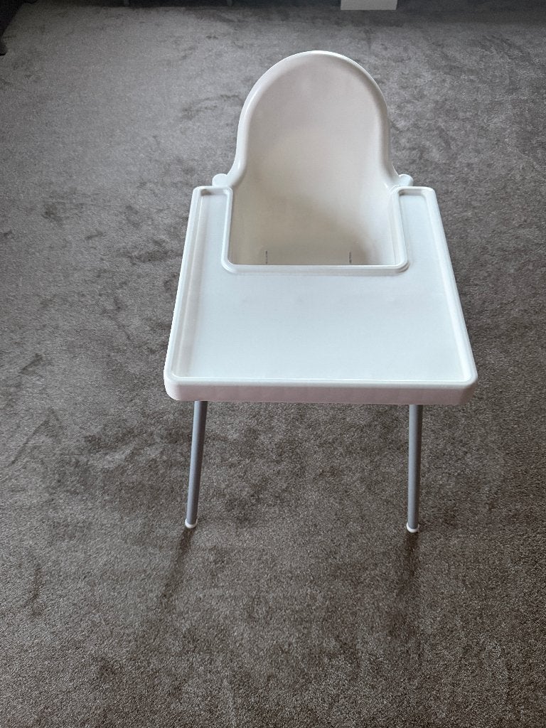 IKEA babystoel met blad, Ophalen, Gebruikt, Overige typen, Aanschuifbaar
