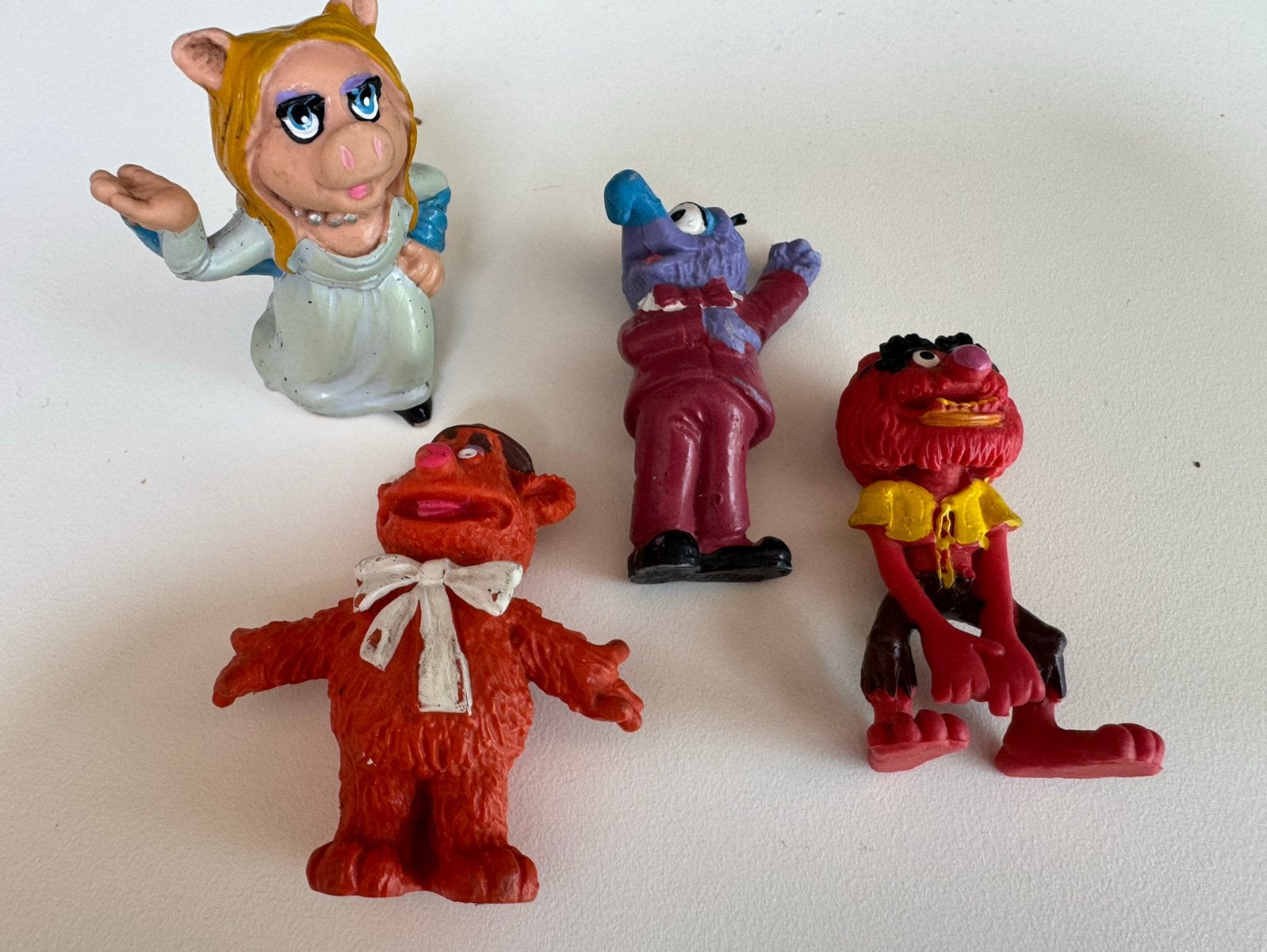 Set van 4 miniatuur figuren Muppet Show, Enlèvement ou Envoi, Comme neuf