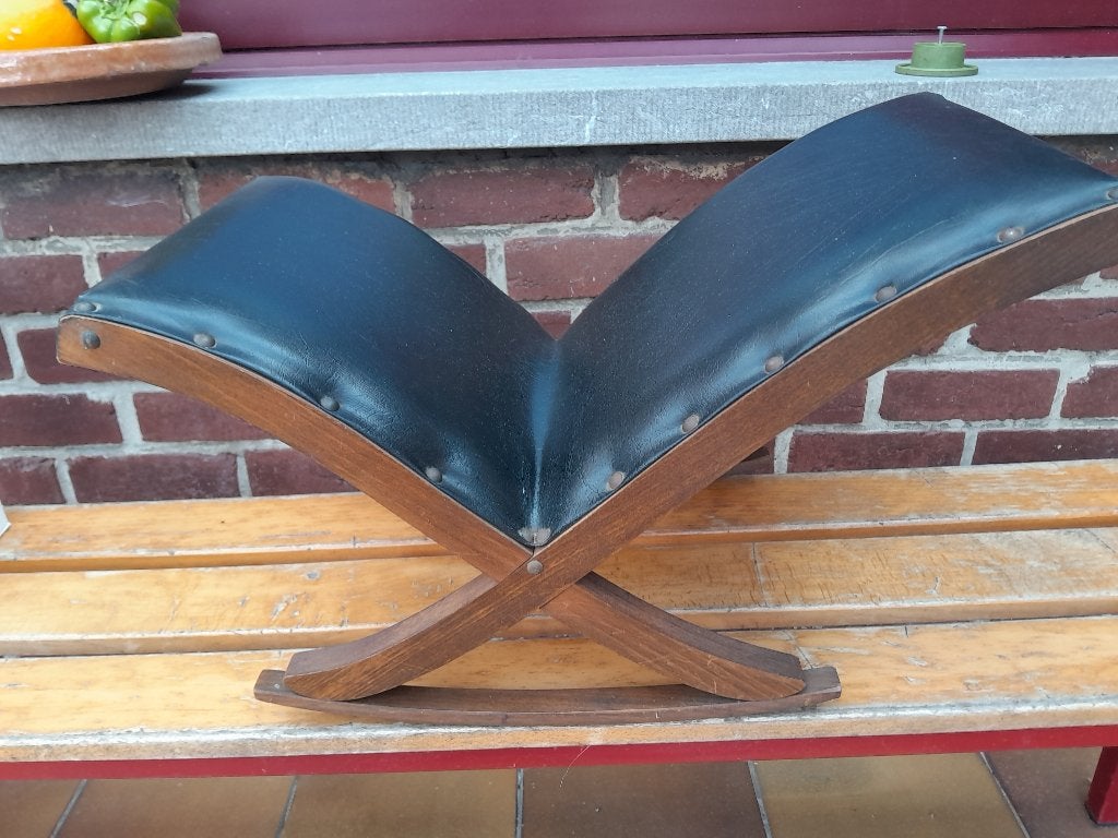 retro voetenbankje, Enlèvement ou Envoi
