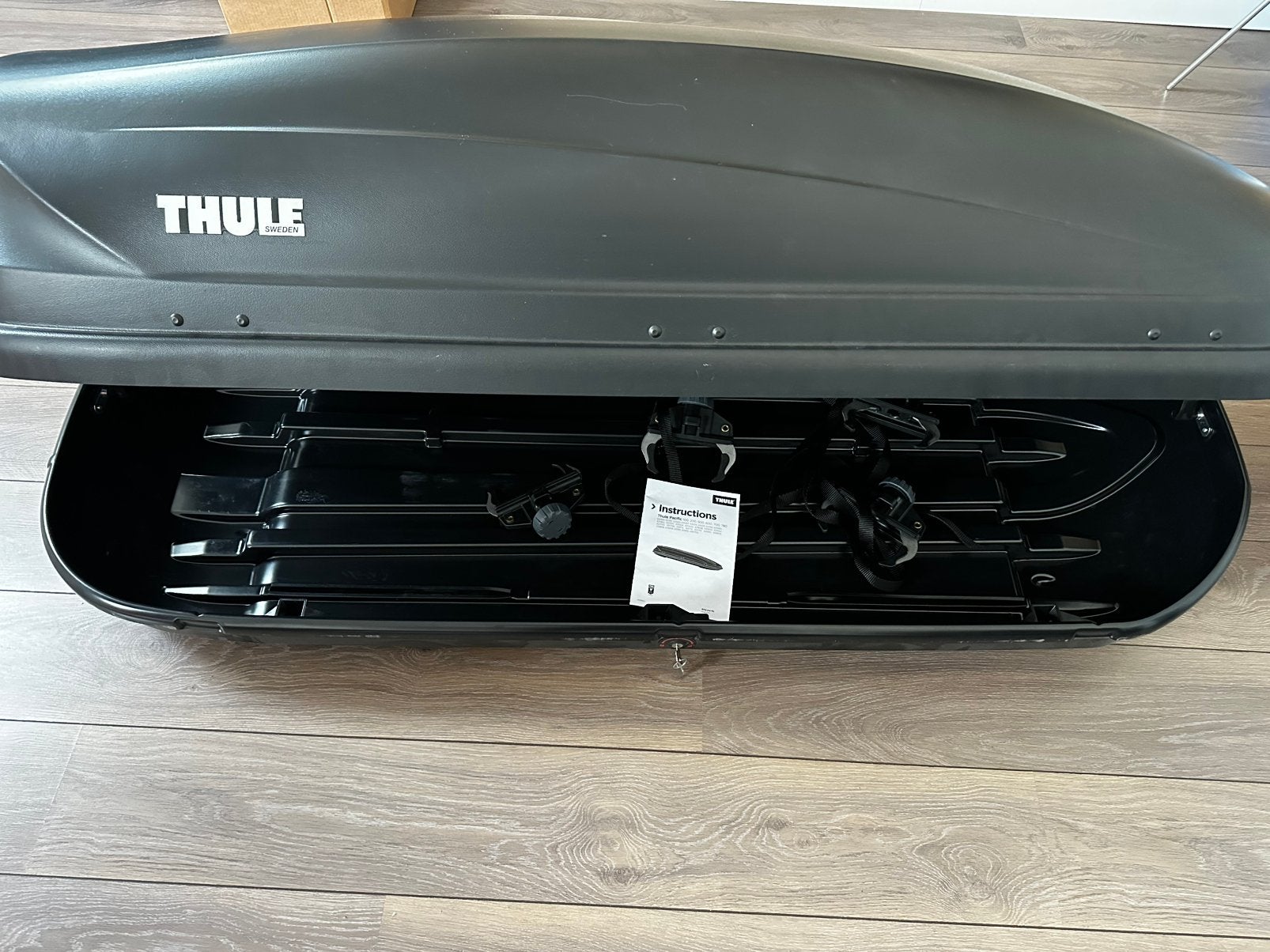 Dakkoffers thule, Autos : Divers, Coffres de toit, Enlèvement, Comme neuf