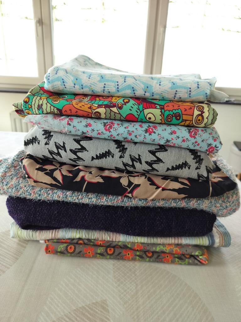 Lot stoffen, Hobby & Loisirs créatifs, Tissus & Chiffons, Coton, Enlèvement ou Envoi