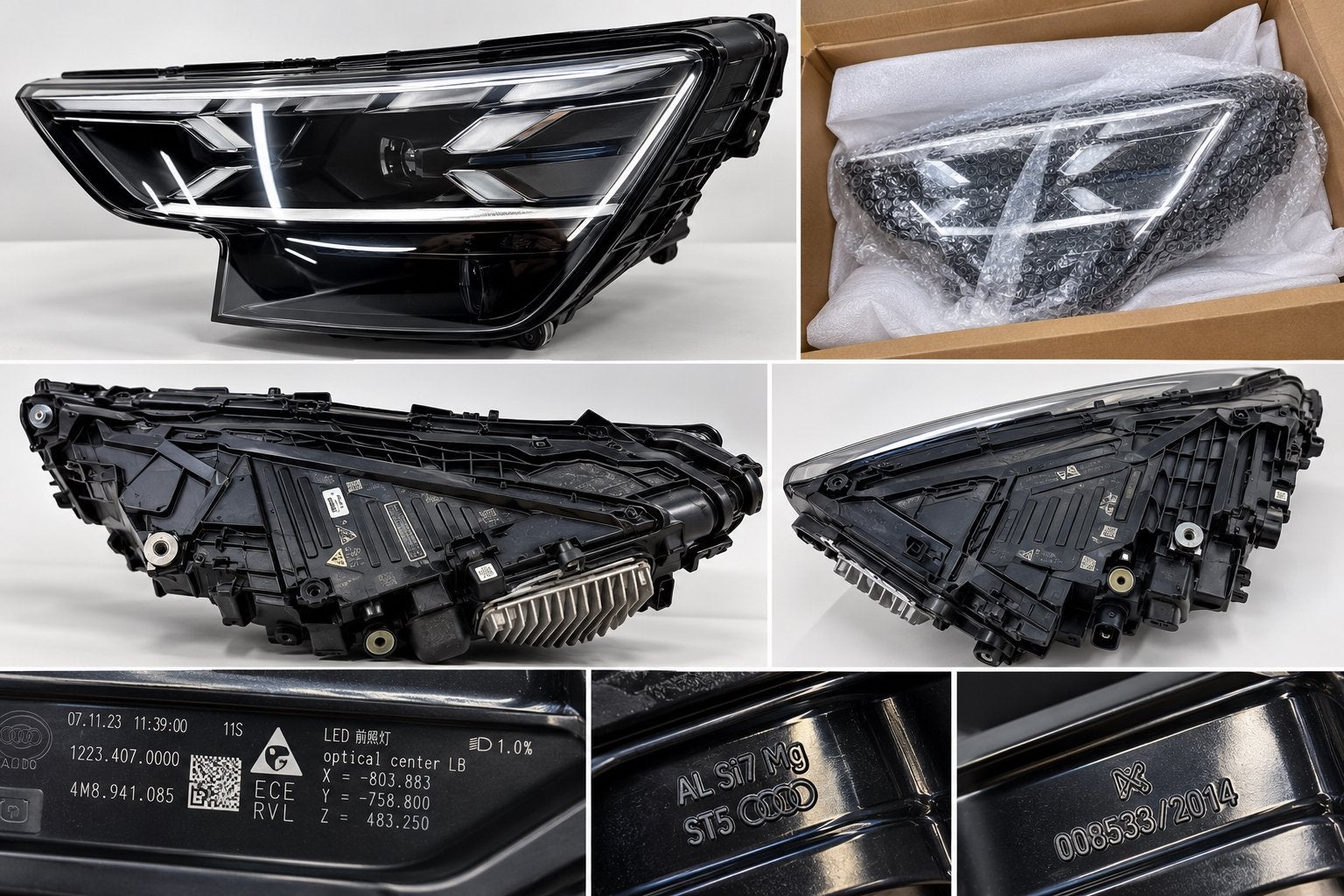 PHARE AVANT GAUCHE AUDI Q8 – LED / LASER, Auto-onderdelen, Ophalen of Verzenden, Audi