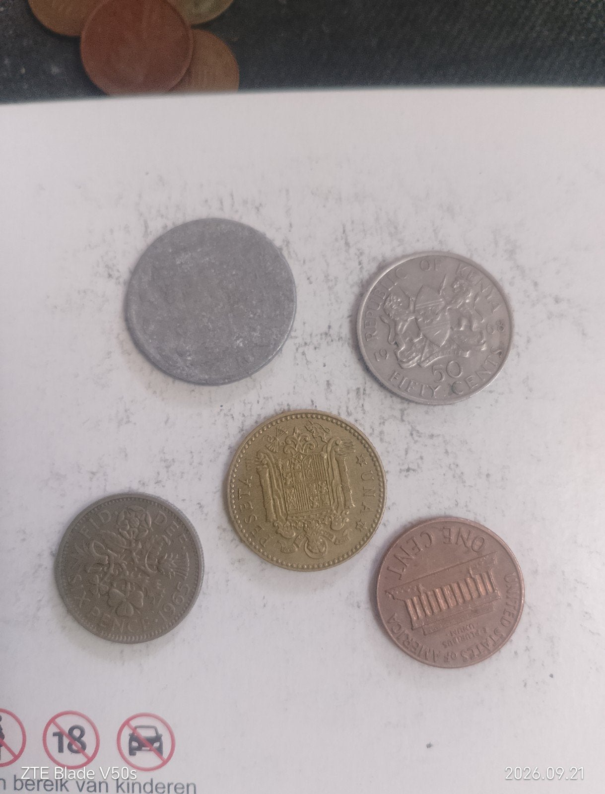 Historique des 5 pièces, Enlèvement ou Envoi