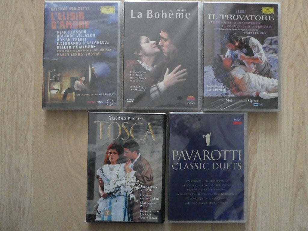 DVD de musique - Opera, Enlèvement ou Envoi, Utilisé