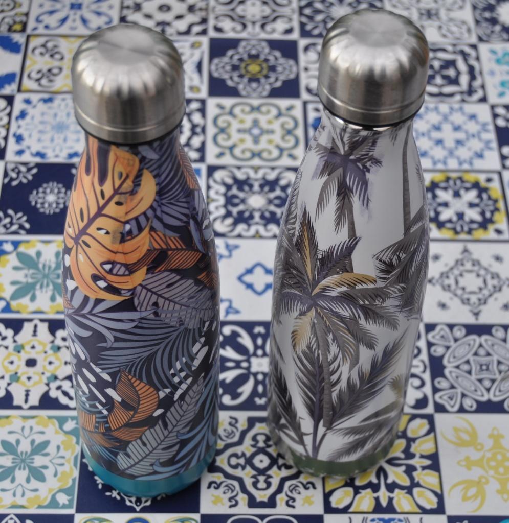 2 metalen drinkflessen, Ophalen, Zo goed als nieuw