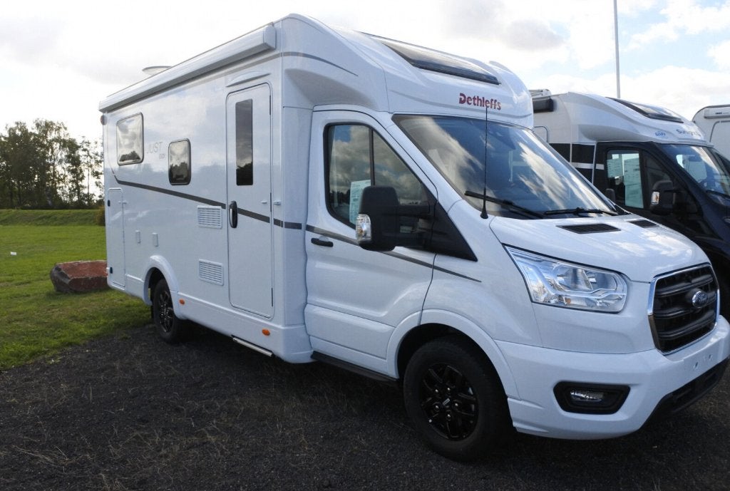 Mobilhome Dethleffs Just Go, 2023, automaat, airco, 4 pers., Caravans en Kamperen, Mobilhomes, Automaat, Ford, 6 tot 7 meter, Diesel