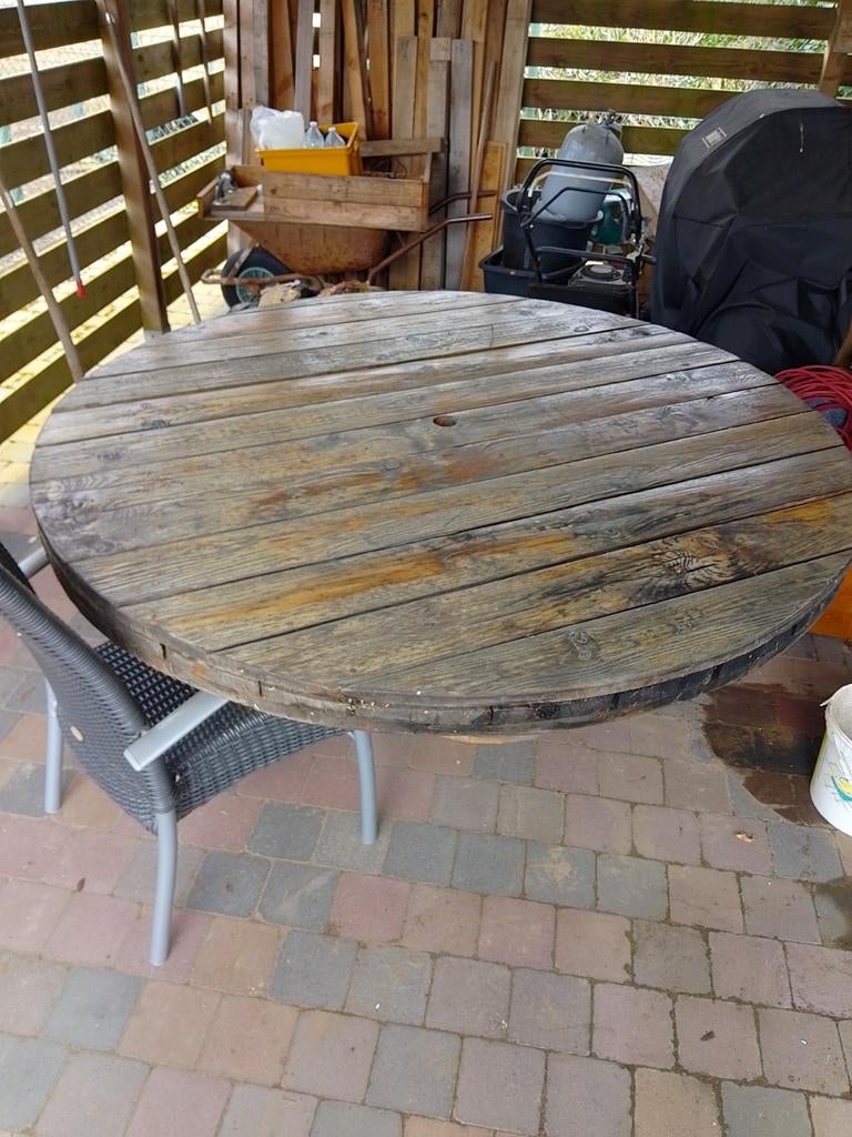 Ronde tuintafel, Tuin en Terras, Tuintafels, Ophalen
