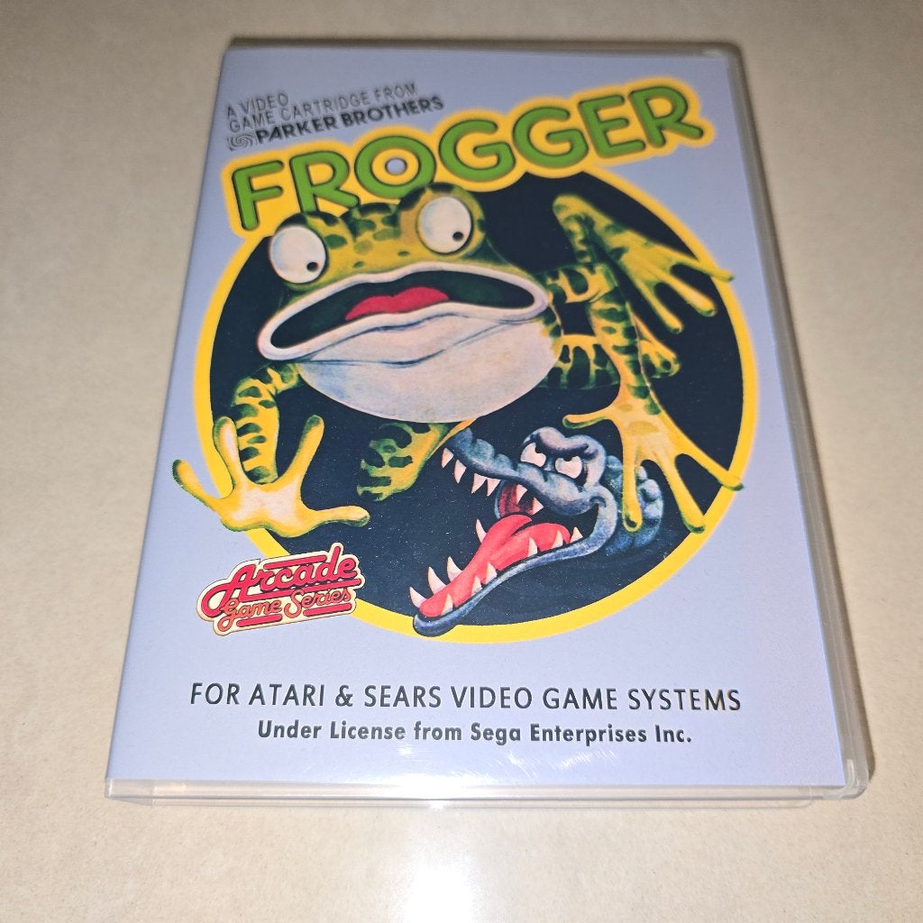 Frogger Atari 2600 Game Case, Games en Spelcomputers, Games | Atari, Verzenden, Zo goed als nieuw, Atari 2600