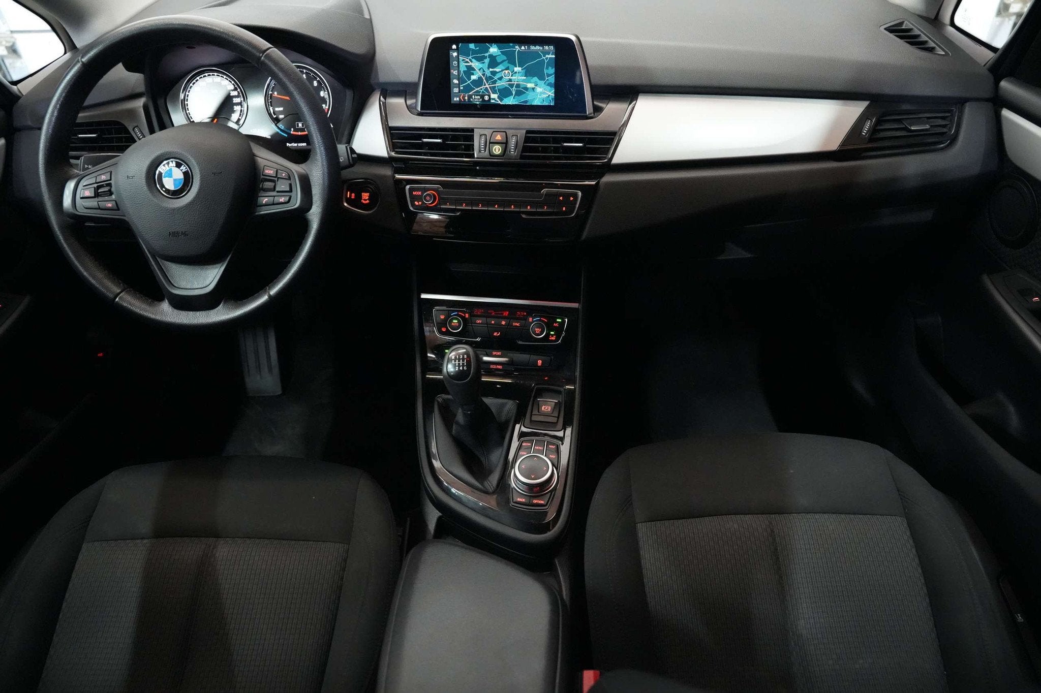BMW 216 i Gran Tourer Garantie Benzine EURO6d, Autos, BMW, Argent ou Gris, Achat, Euro 6, Entreprise