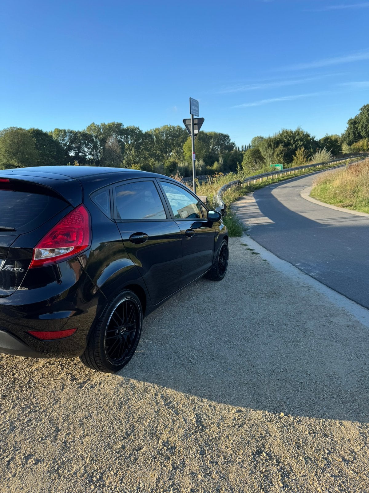 Ford fiesta 1.25 benzine tekoop, Zwart, Handgeschakeld, Particulier, Fiësta