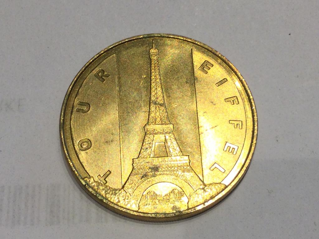 Frankrijk monnaie de Paris tour Eifel  2014, Ophalen of Verzenden