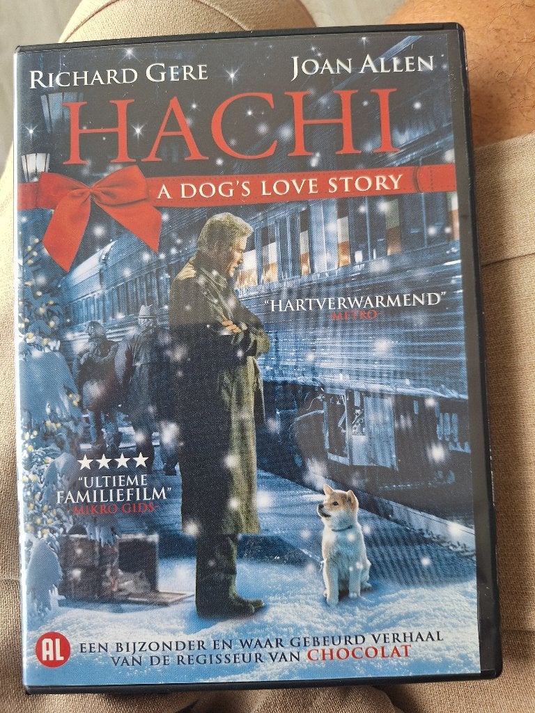 Hachi, dvd, ndl ondertiteld, Ophalen of Verzenden, Gebruikt, Familie