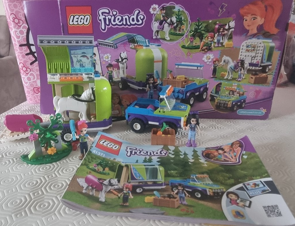 LEGO Friends 41371 La remorque à chevaux de Mia — Complet, Enlèvement ou Envoi, Lego, Ensemble complet, Friends