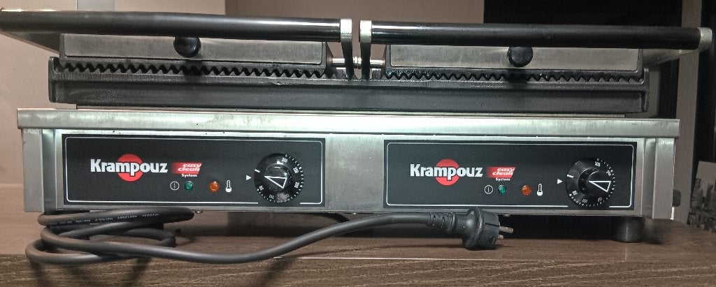 Grill Krampouz, Ophalen, Gebruikt