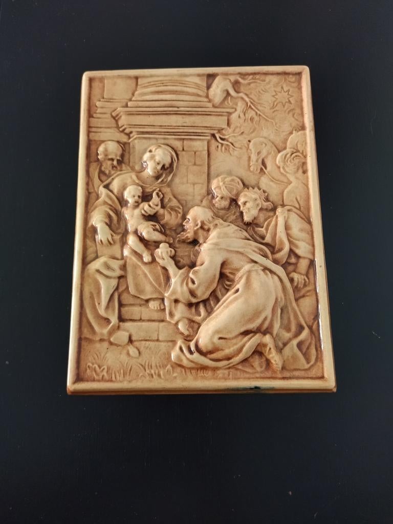 Plaque en céramique début XXeme siècle., Enlèvement ou Envoi