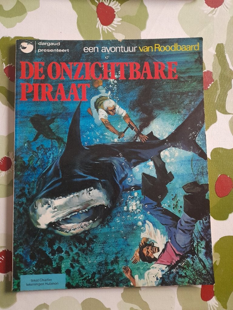 Roodbaard nr 13 "De onzichtbare piraat "eerste druk 1977, Boeken, Ophalen of Verzenden, Gelezen