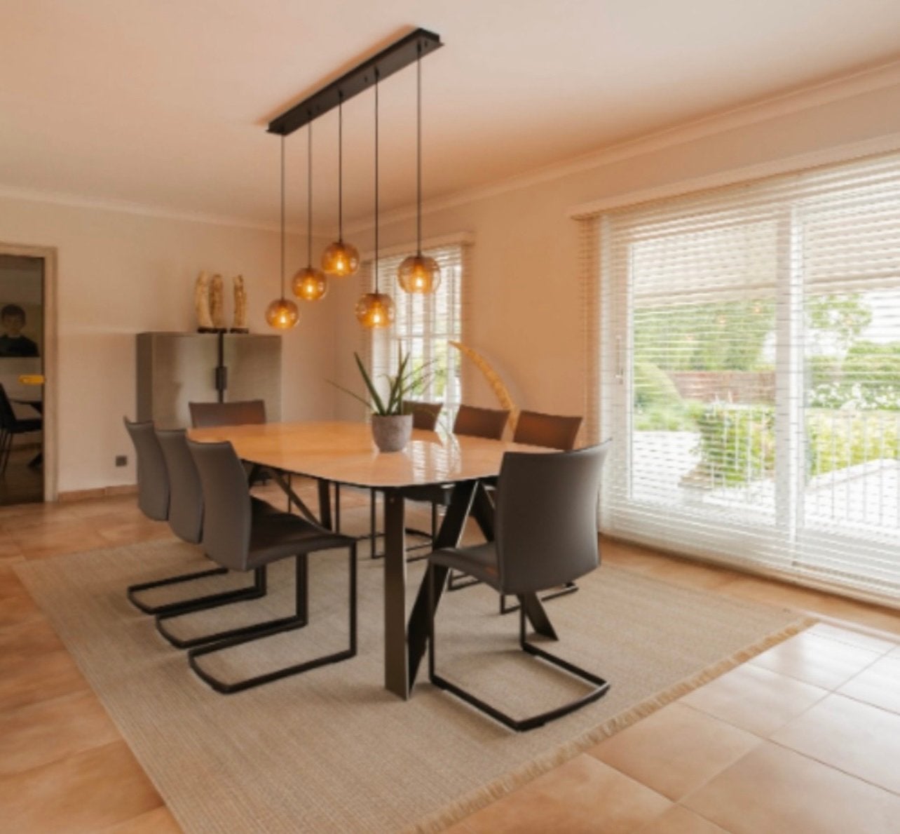 Eettafel met 8 stoelen, Ophalen, Nieuw