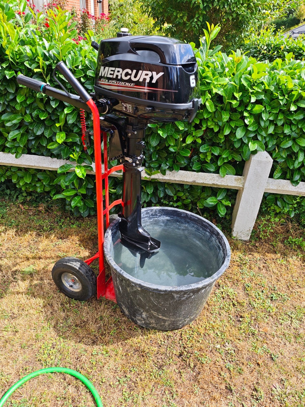 Mercury 6cv 4T arbre long, Ophalen