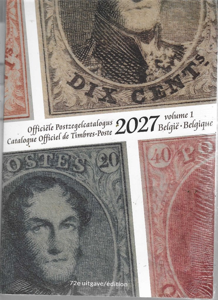 officiele belgische postzegelcatalogus 2027, Ophalen
