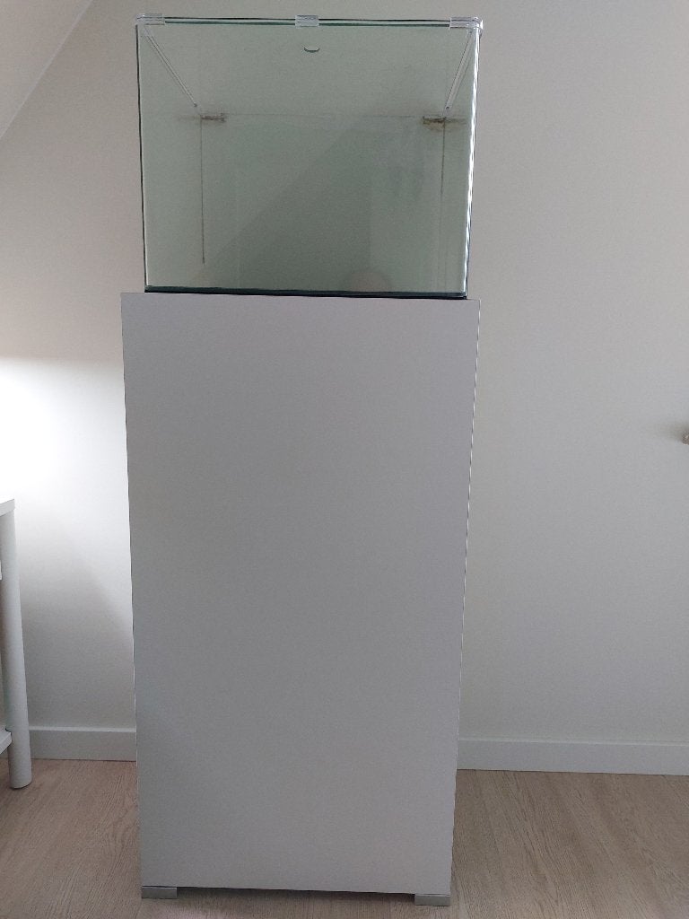 Aquarium 55l met alle toebehoren van dennerle, Aquarium vide, Dennerle, Enlèvement, Utilisé