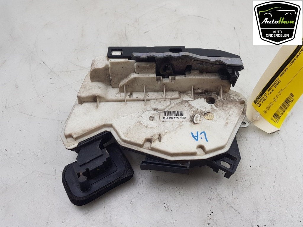 SERRURE DE PORTE RODS ARRIÈRE GAUCHE Polo V (6R), Utilisé, Volkswagen