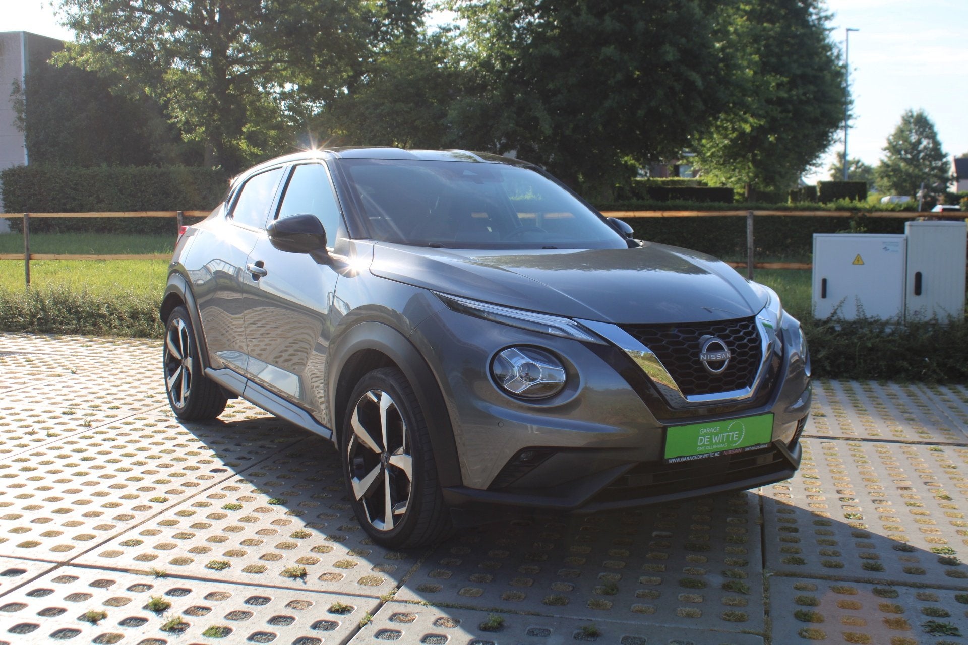 Nissan Juke DIG-T Tekna DCT (bj 2023, automaat), Euro 6, Overige kleuren, Leder, Bedrijf