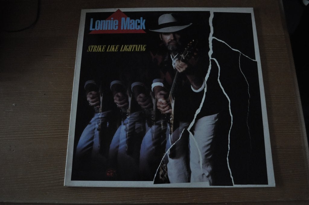lp LONNIE MACK met SRV  Sonet 935, Ophalen, LP, Bluesrock, Zo goed als nieuw