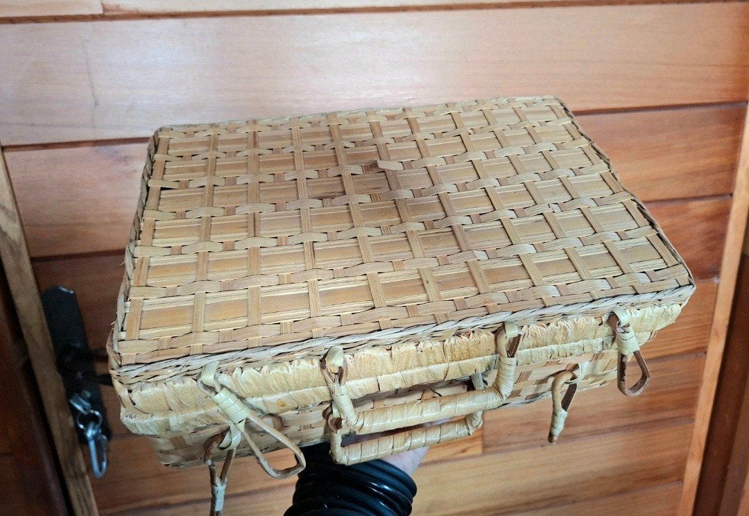 panier en osier, Hobby & Loisirs créatifs, Enlèvement ou Envoi