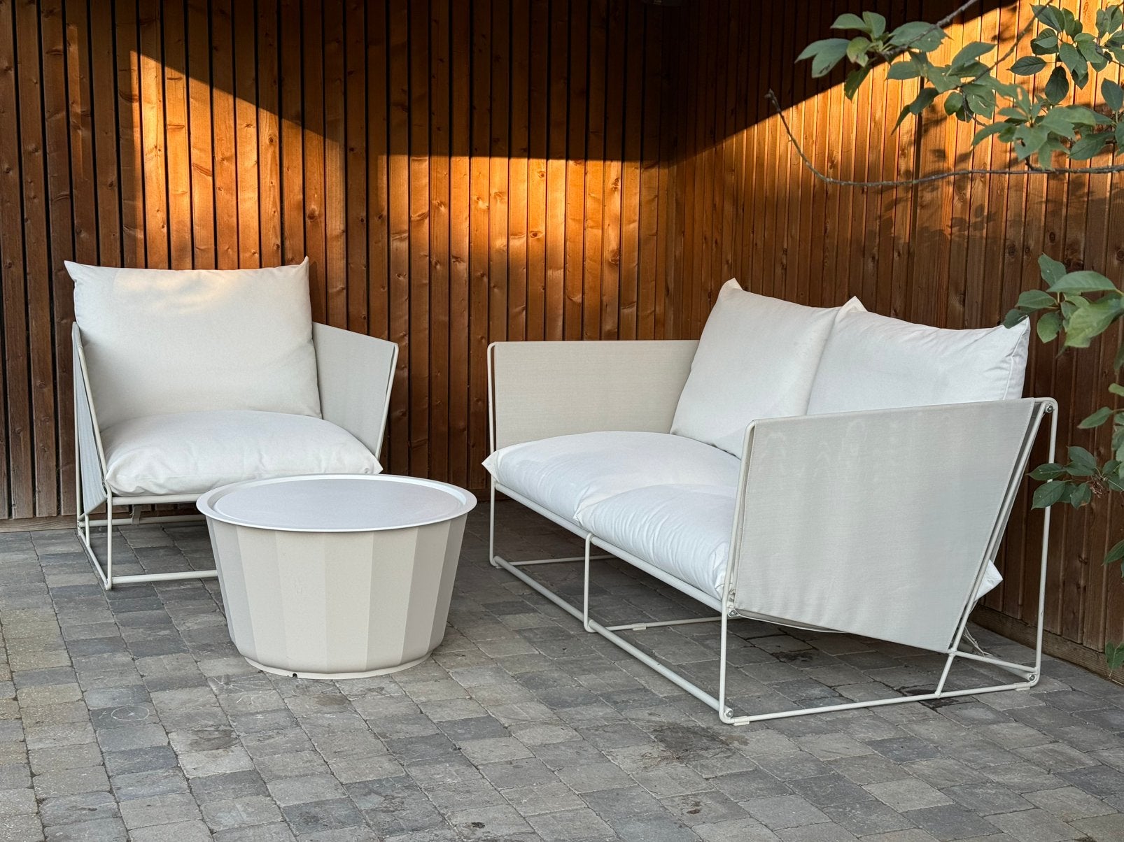 IKEA Tuinset - HAVSTEN / LÅGASKÄR, Ophalen, Gebruikt, 3 zitplaatsen, Tuinset