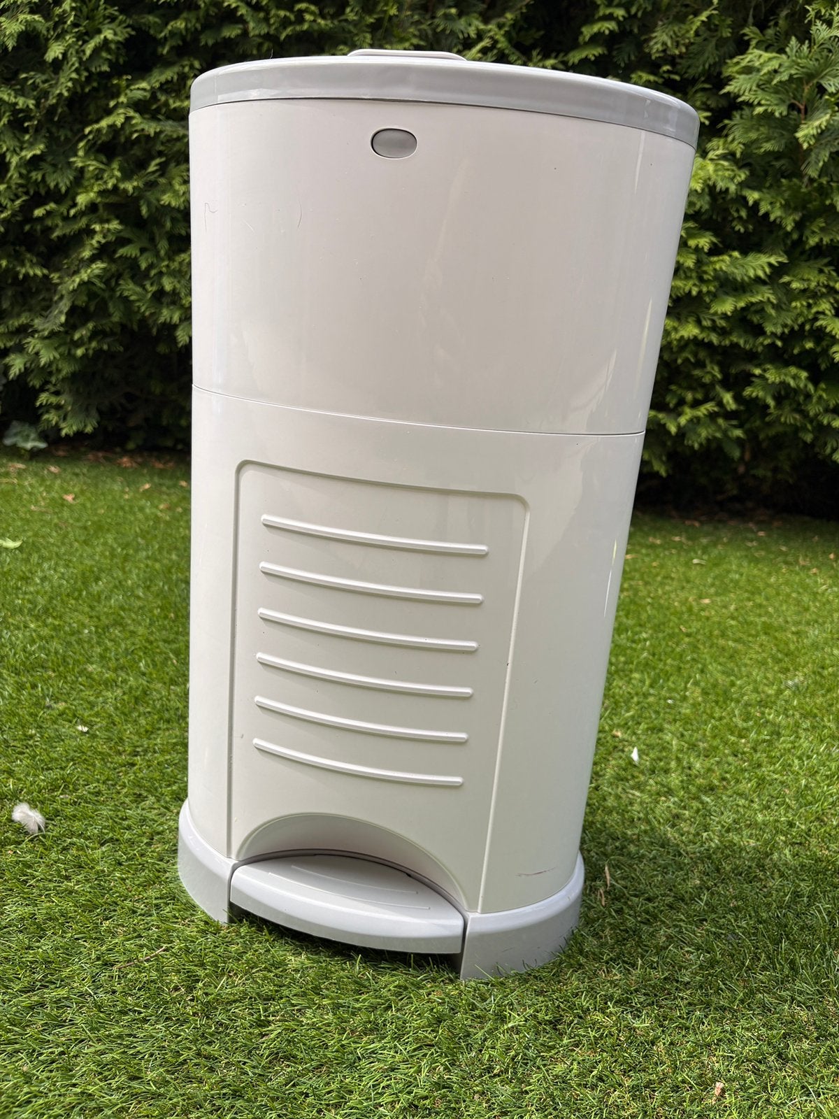 Korbell luieremmer 16 liter met pedaal – geurvrij systeem, Ophalen, Zo goed als nieuw, Luieremmer
