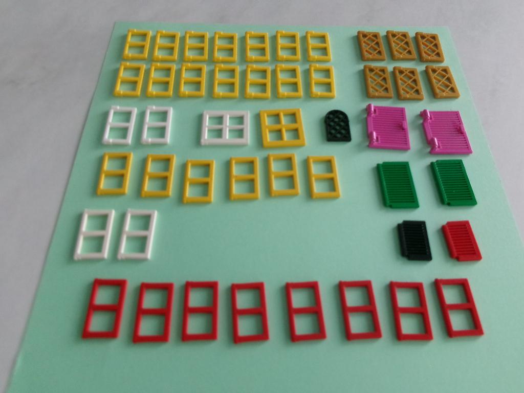 Lego vensterluiken, Gebruikt, Lego, Ophalen of Verzenden, Losse stenen