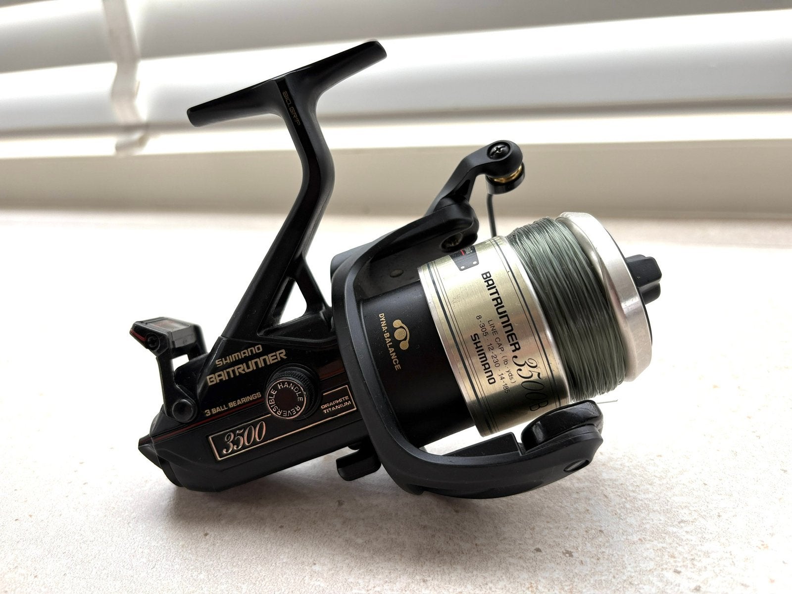 Shimano 3500 baitrunner (2x), Watersport en Boten, Ophalen of Verzenden, Zo goed als nieuw
